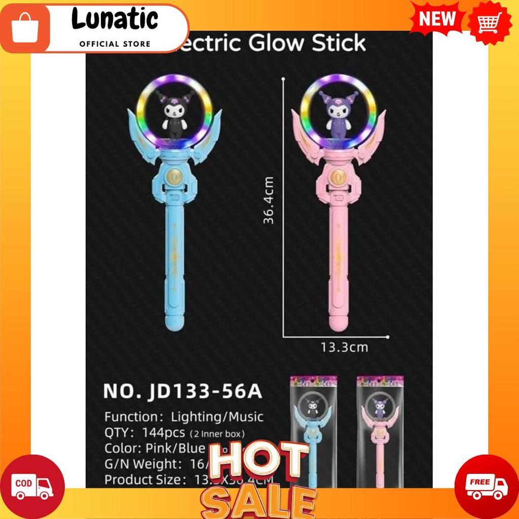 TONGKAT SIHIR LAMPU DAN MUSIK / TONGKAT PERI / LED TONGKAT PERI MAGIC DENGAN LAMPU CANTIK DAN MUSIK 
