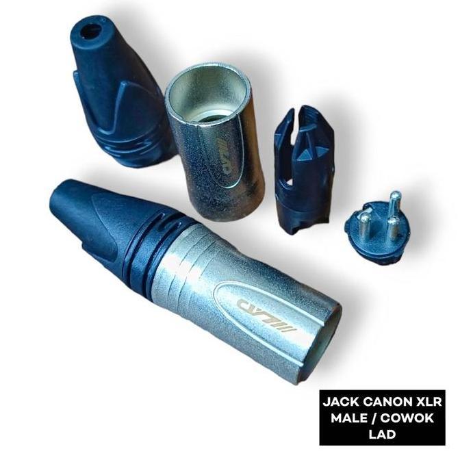 *$*$*$*$] Jack Canon Cowok LAD XLR Male Colokan Jak Jek LAD