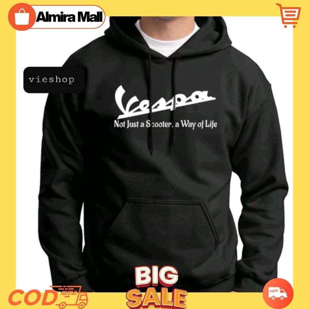 JAKET SWEATER HOODIE PRIA WANITA VESPA [B1][B1]