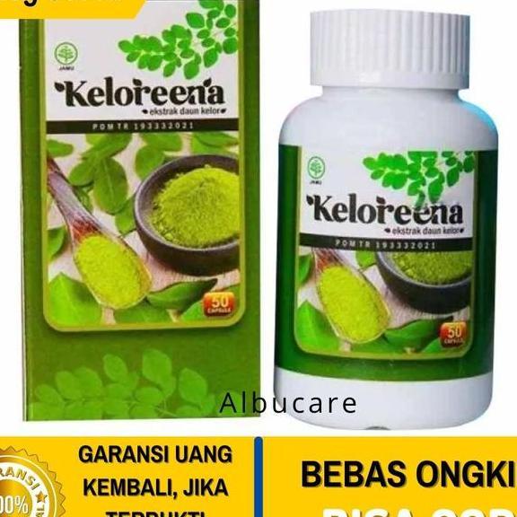 Kapsul Daun Kelor Pengontrol Wajah Berminyak Masker Wajah Daun Kelor