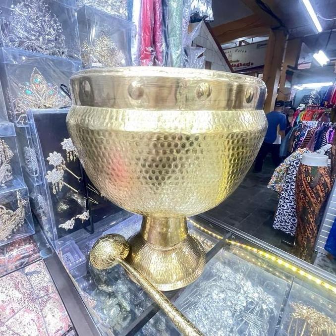 Terlaris Bokor Siraman/Alat + Gayung Siraman Pengantin Kuningan