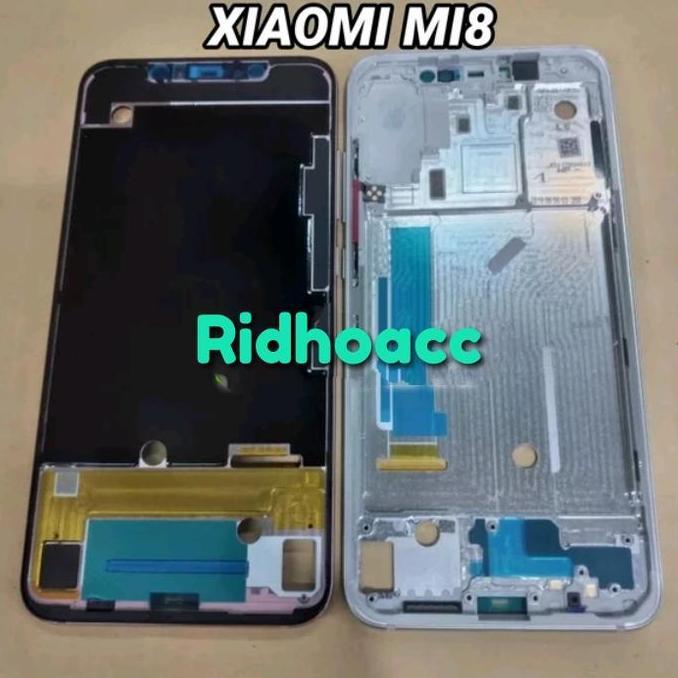TERMURAH - Frame Tulang Bazel Tatakan Lcd Xiaomi Mi8 Mi 8