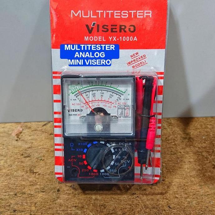 ;&;&;&;&] Multitester Multimeter Avometer Analog Mini Kecil YX-1000A YX1000 1000