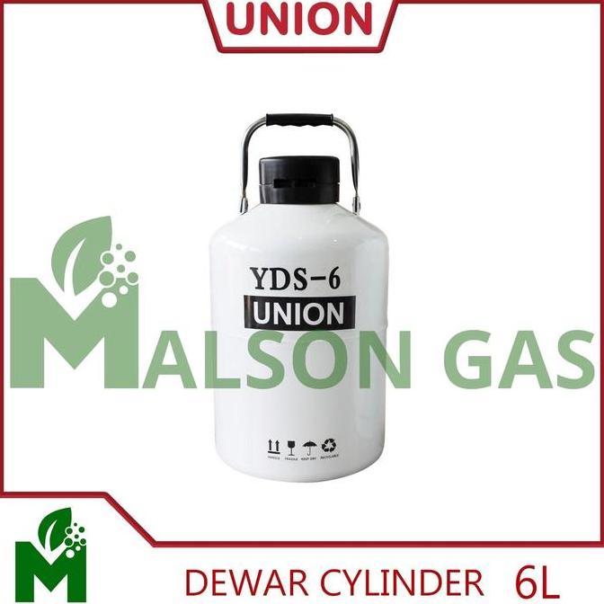 Tabung Baru Dewar 6 Liter Container Kontainer Liquid Nitrogen Cair