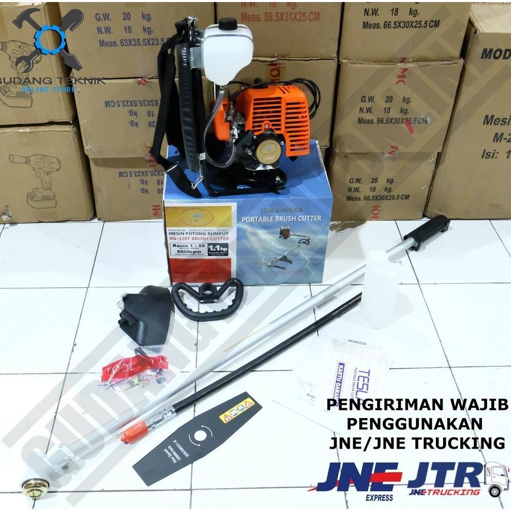 Mesin Potong Rumput TESLA BG-328T / Portable Brush Cutter Pemotong Rumput BG328T BG 328