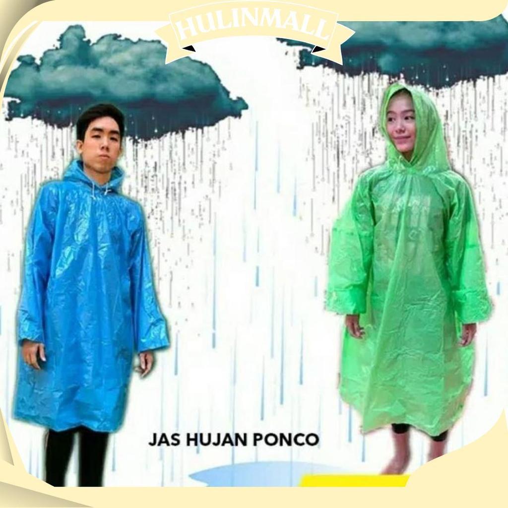 Jas Hujan Plastik Ldpe Tebal Mantel Kresek Promo