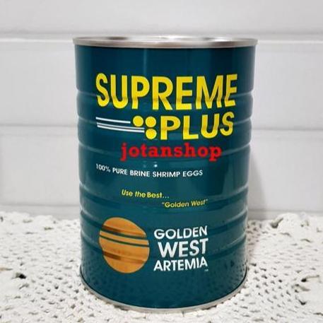 NEW Kaleng Artemia Supreme Plus Golden West 425gr Original 425 gr kultur