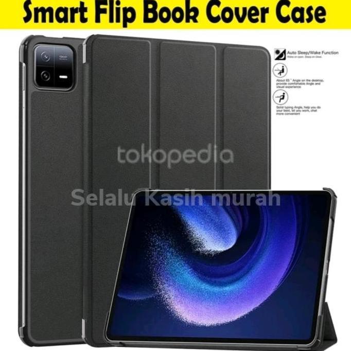 BEBAS ONGKIR - Case Flip Smart Cover Xiaomi Pad 6 / Mi Pad 6 / Mi Pad 6 Pro 11.0" Casing Cover Flip 