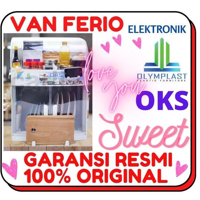 Rak Piring Olymplast / Kitchen Storage Lemari Piring Olymplast OKS Rak