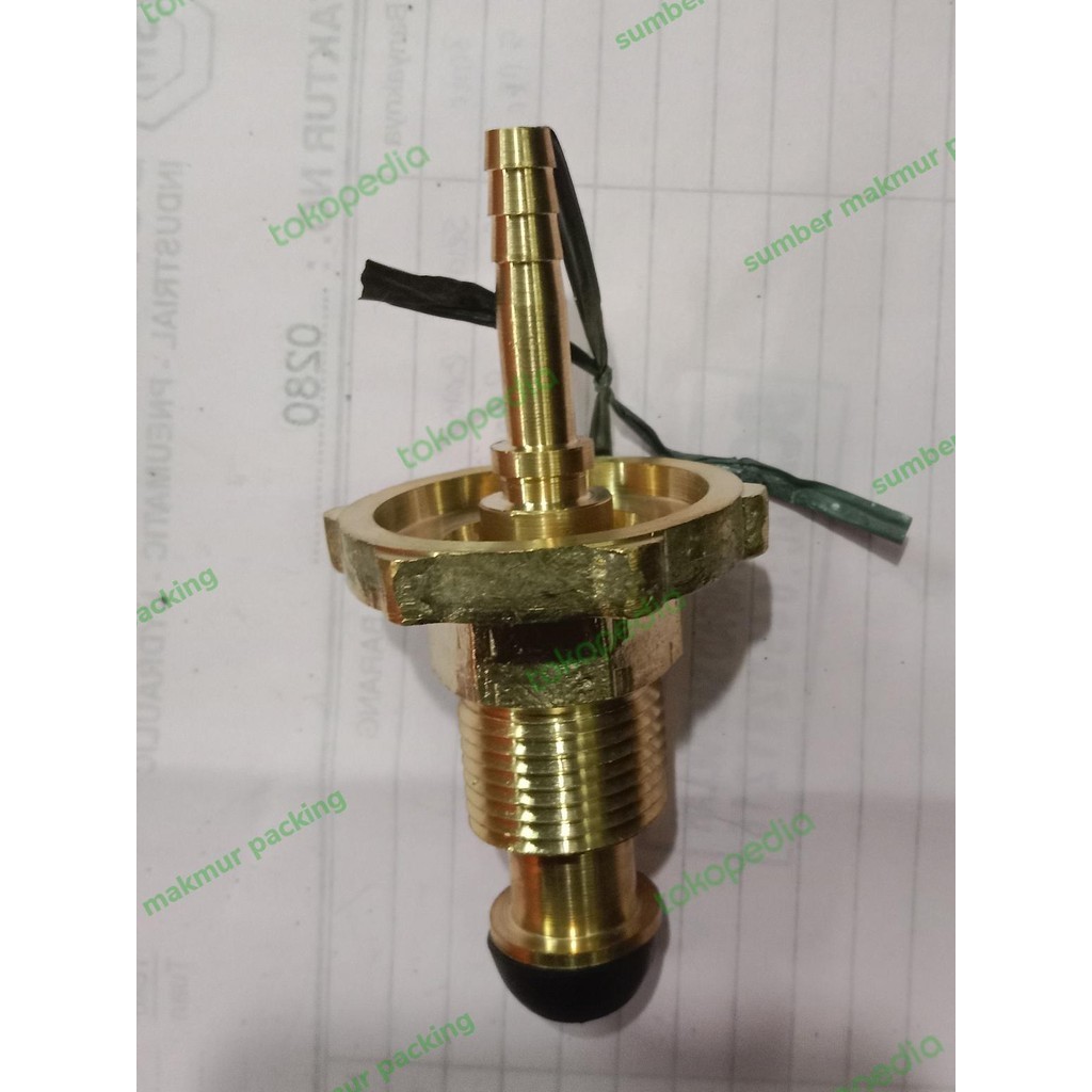 nepel tabung gas LPG 50kg 3/8"