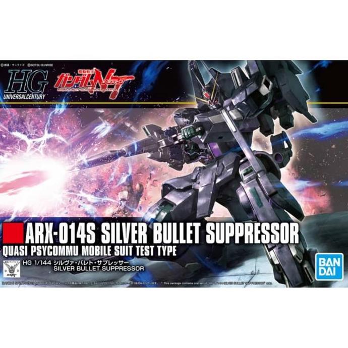 Bandai HG 1/144 Silver Bullet Suppressor