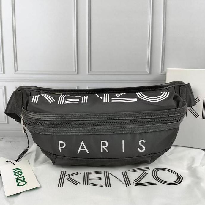 WAISTBAG BUMBAG PRIA BRANDED TAS PINGGANG IMPORT KZ