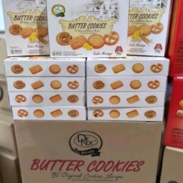 DENEX BUTTER COOKIES KARTON ISI 24 PACK  -  Denex Karton/Denex/Denex Biscuits/Denex Butter Cookies/D