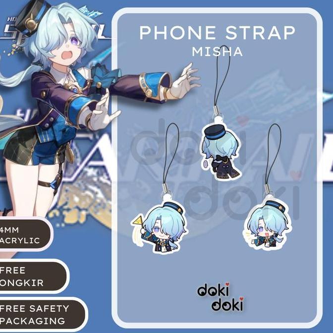 PHONE STRAP HP MISHA HONKAI STAR RAIL