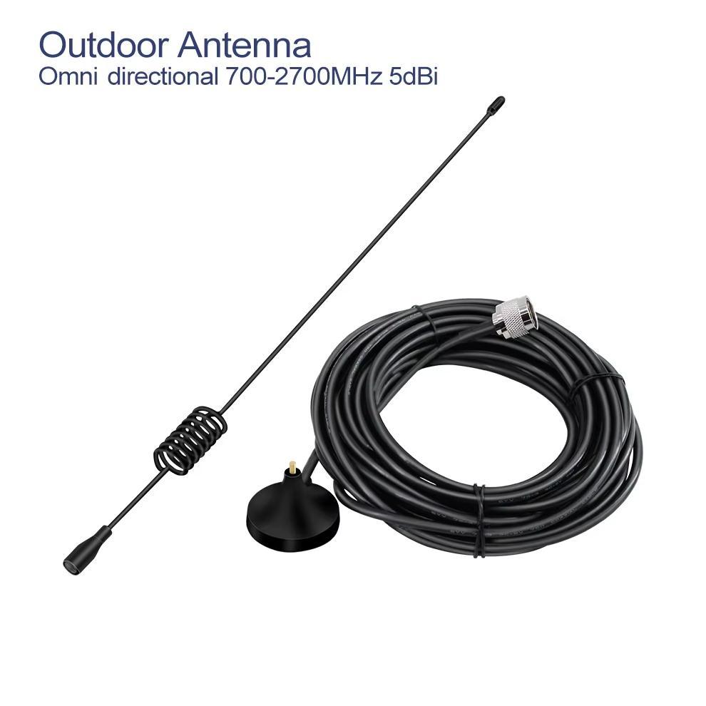 Fullset 1800MHZ Booster GSM 1800 2g 4g LTE Sinyal HP Repeater Booster Penguat Sinyal 4G Modem EDC Pe