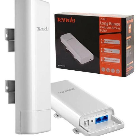 Trend - Tenda O3 CPE Outdoor WIFI Repeater Tenda 03 Penguat Signal