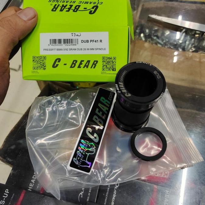 C-Bear Dub Pf41 R Bottom Bracket Cbear Ceramic Bb Dub Pf41 Sram Axs