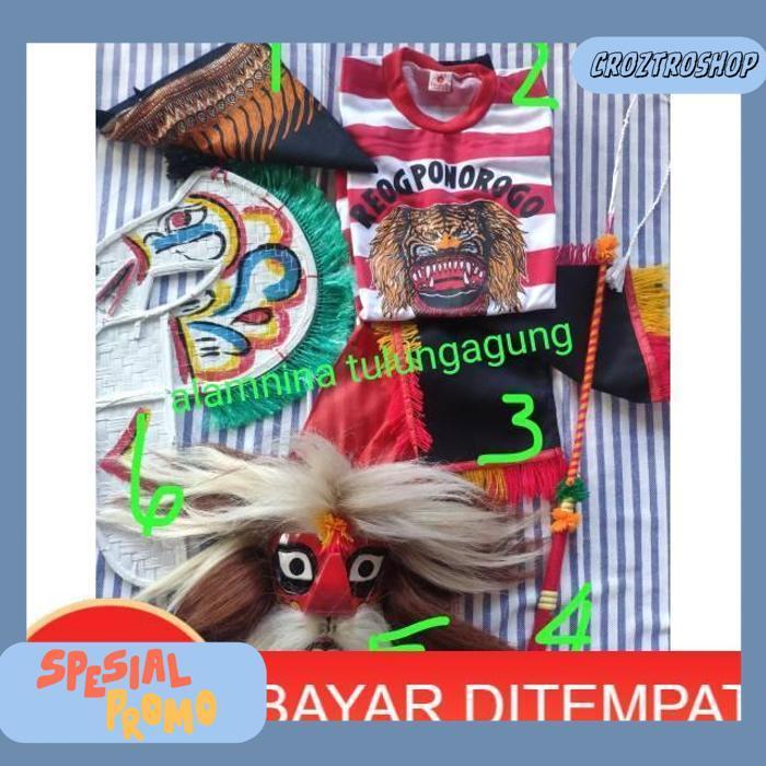 [Drs] Kuda Lumping Jaranan Anak Tk Jaranan Anak Kecil Kaos Reog Bujang Ganong Udeng Paket Komplit Ja