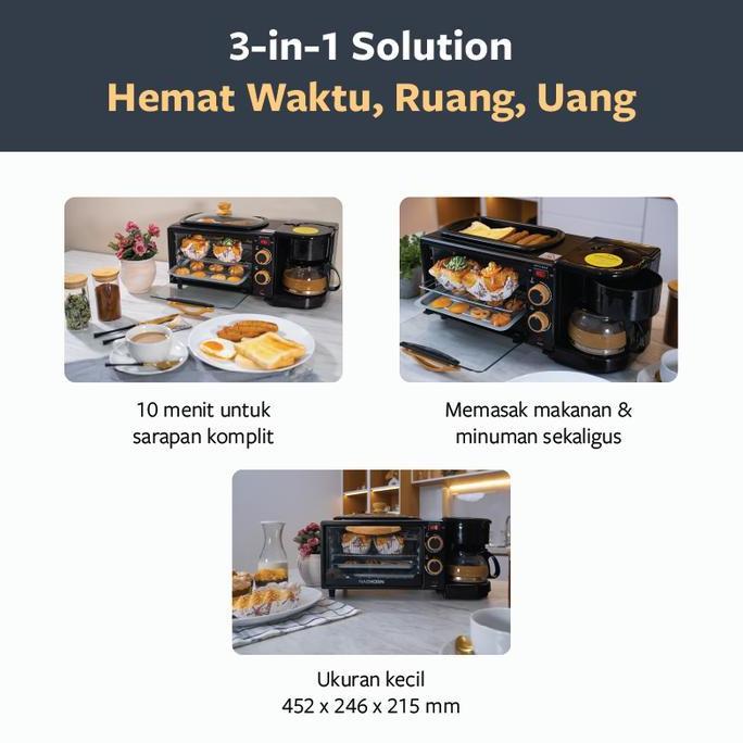 B Coffee Co. X NASHORN 3-in-1 Breakfast Coffee Maker