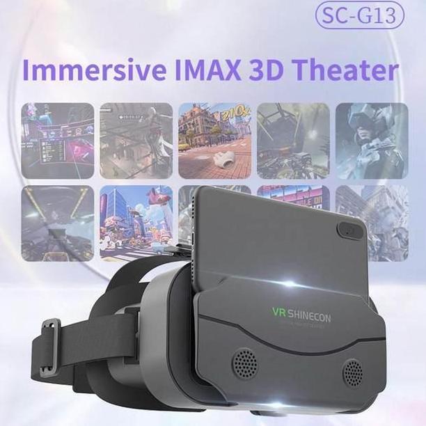VIRTUAL REALITY GLASSES VR BOX IMAX GIANT SCREEN UNIVERSAL KACAMATA 3D - KACA MATA UNTUK PONSEL SMAR