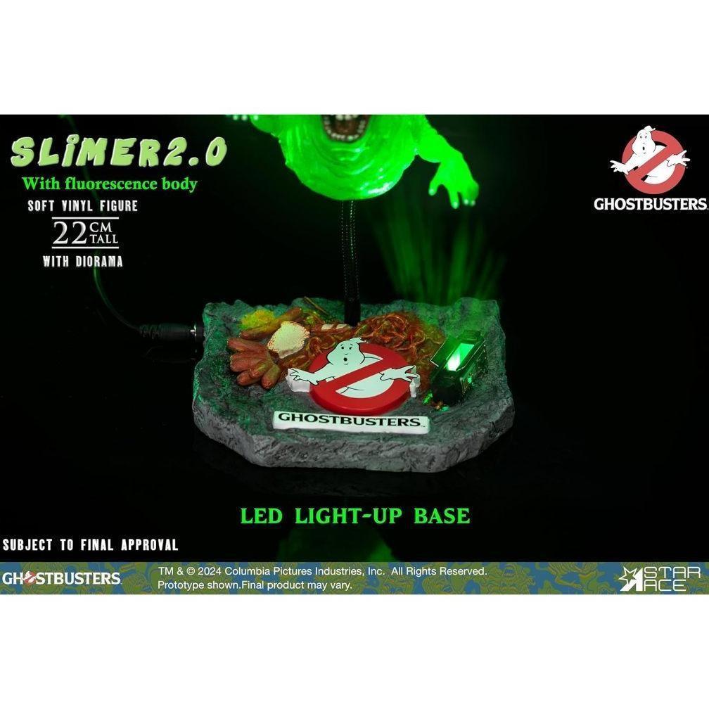 Toys Ghostbusters: Slimer 2.0 1:8 Scale Soft Vinyl Figure Original Produk