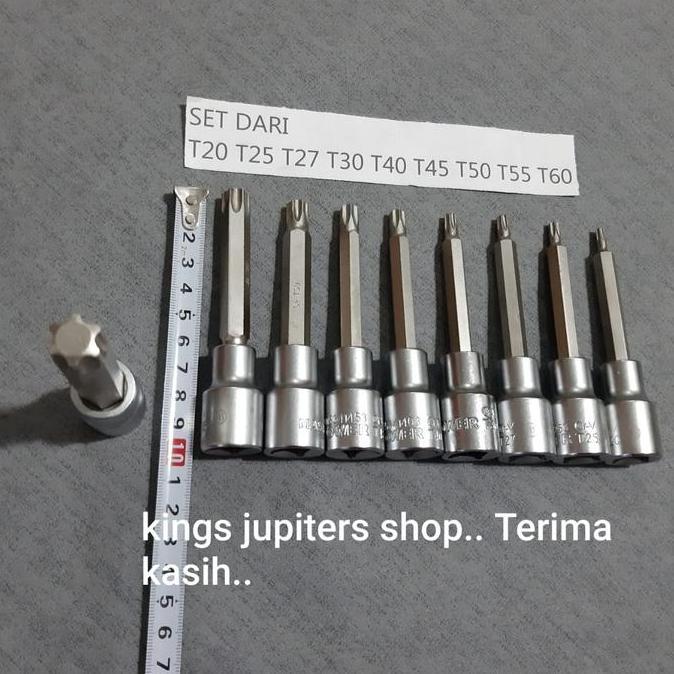MATA SOK BINTANG SET 9PC 1/2DR IWT LOBANG KUNCI SOK BINTANG NO TEKIRO
