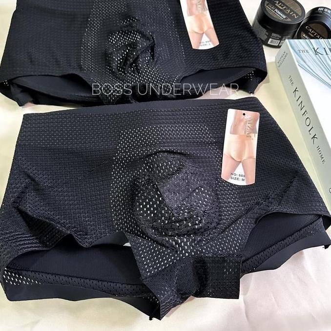 Promo Celana busa pantat pria/ celana dalam busa/ busa penambah volume/ fashion pria Boxer Cowok COD