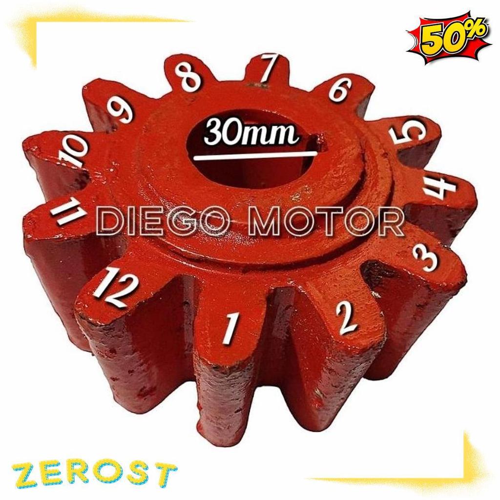 Diskon Kemerdekaan 12T Gigi Nanas Molen Tiger  Pengaduk Semen Cor Rs0