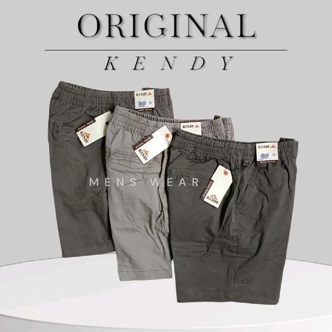 Promo CELANA KENDY PENDEK PRIA PINGGANG KARET | CELANA KENDY PRIA COD