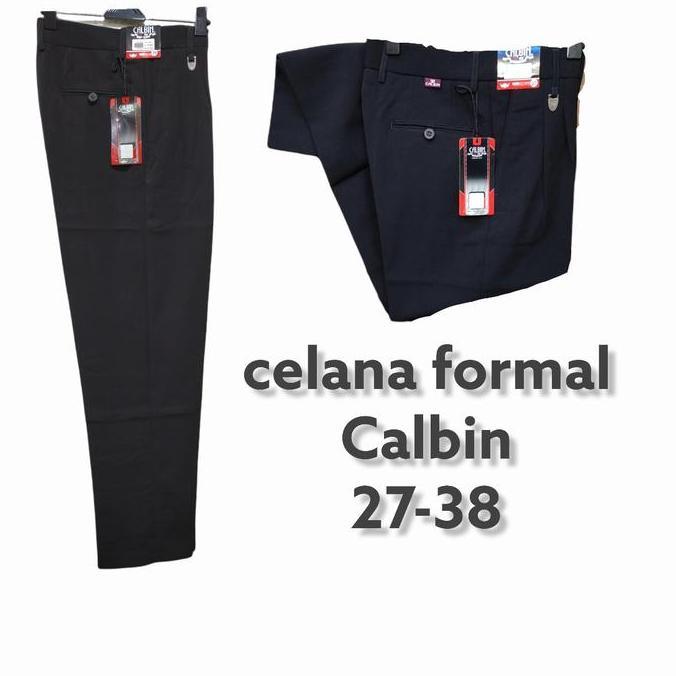 Promo CELANA PRIA BAHAN CALBIN FORMAL , CELANA KANTOR PRIA , CALBIN TWISS COD