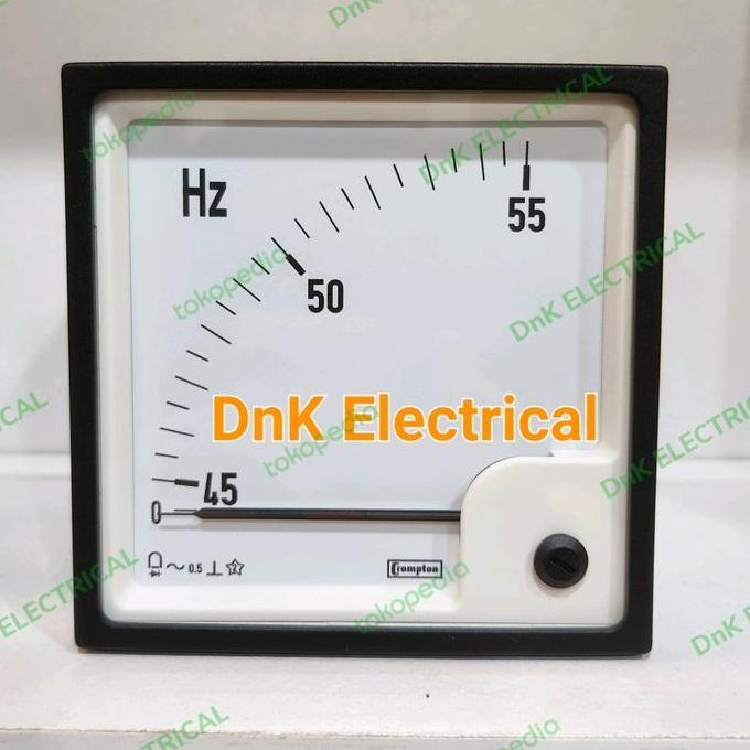 Frequency/Frekuensi Meter - HZ Meter Merk Crompton