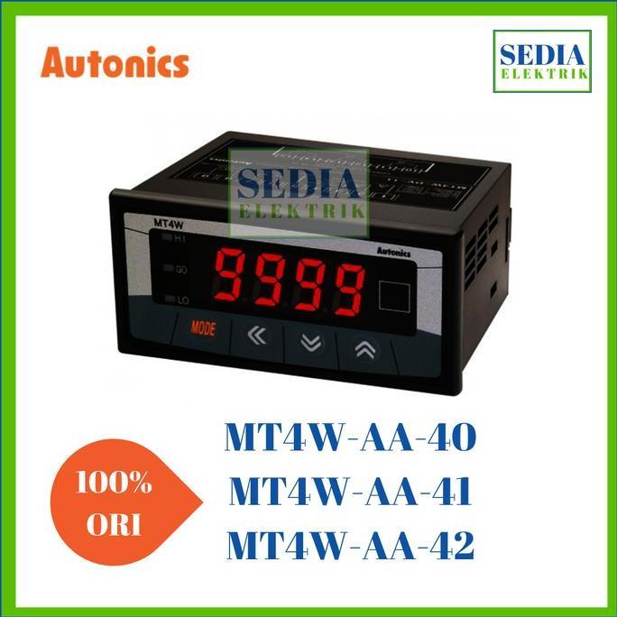 PANEL METER AUTONICS MT4W-AA-40 MT4W-AA-41 MT4W-AA-42 MT4W AA 40 41 42