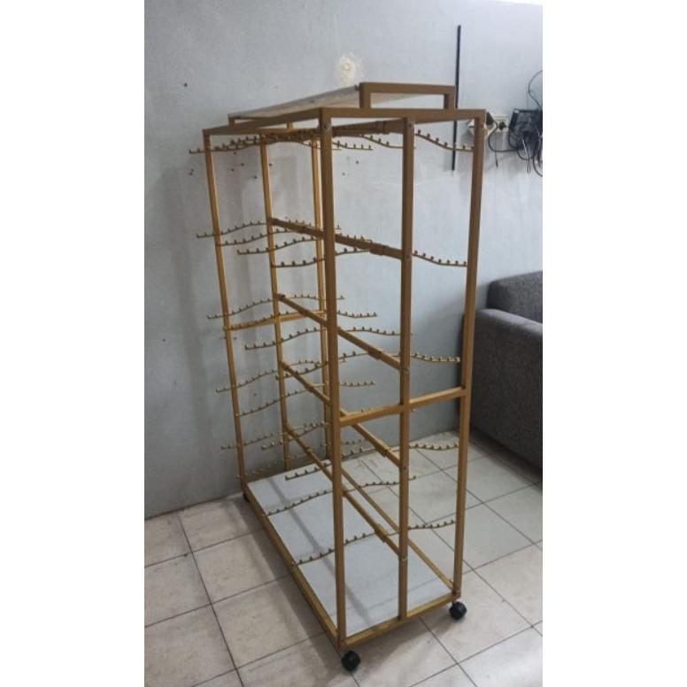 Terlaris Display Bh 2Sisi// Display Sandal// Display Gantungan//Display Cassing Hp//Display Bross