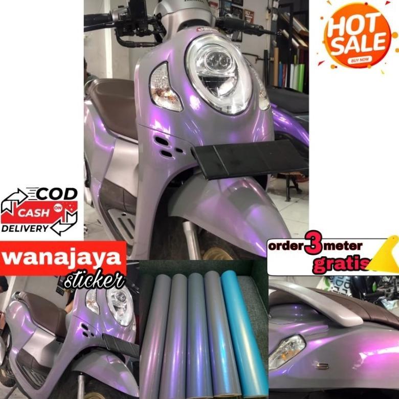 Stiker Skotlet Abu Lembayung Violet Skotlet Abu Lembayung Ungu