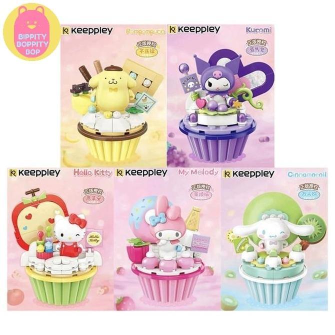 Keeppley Brick Sanrio Cupcake Series