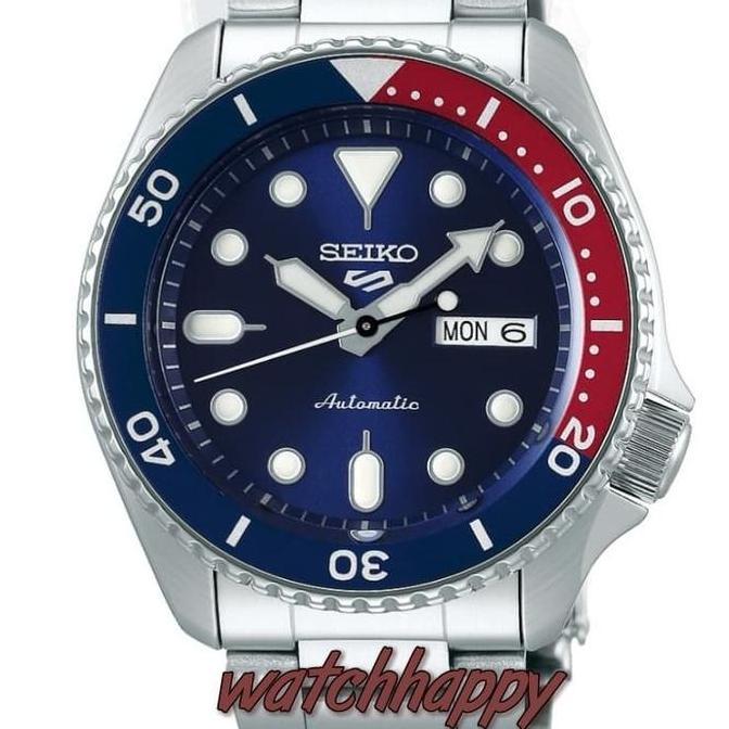Promo Seiko 5 Watch Sport Original SRPD53K1 PEPSI SPORTY Rantai SRPD53 COD