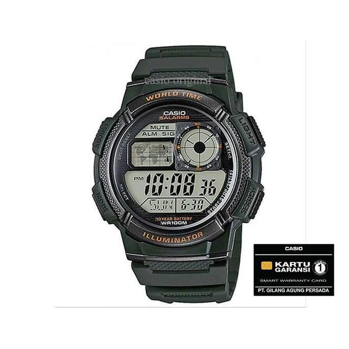 Promo CASIO AE-1000W-3 AE 1000W AE-1000W-1A AE-1000W-1B AE-1000W-2 Original COD