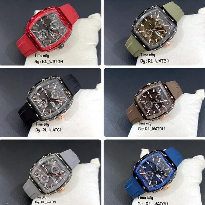 Promo Jam Wanita Expedition E6814 Karet COD