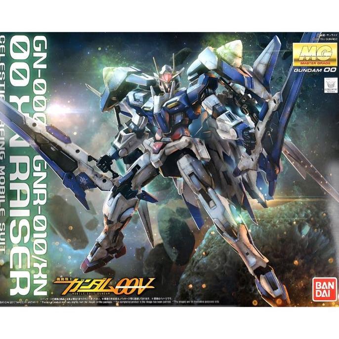 MG 00 XN Raiser / MG 1/100 GN-0000+GNR-010/XN 00 XN Raiser (Mobile Suit Gundam 00V) Gunpla Bandai Gu