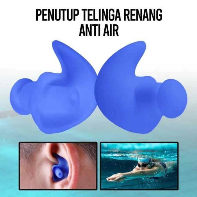 Penutup Telinga Renang Anak Anti Air - Ear Plug Renang Anak Satu Pasang - Tutup Telinga