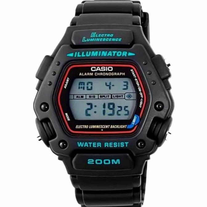 Promo Casio DW-290-1VS / DW290 Jam Tangan Pria Original & Garansi COD
