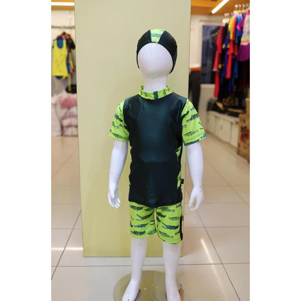 Stelan Renang Baju Celana Anak Sport Club