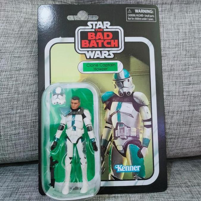 star wars kenner the bad batch Clone Captain Howzer original