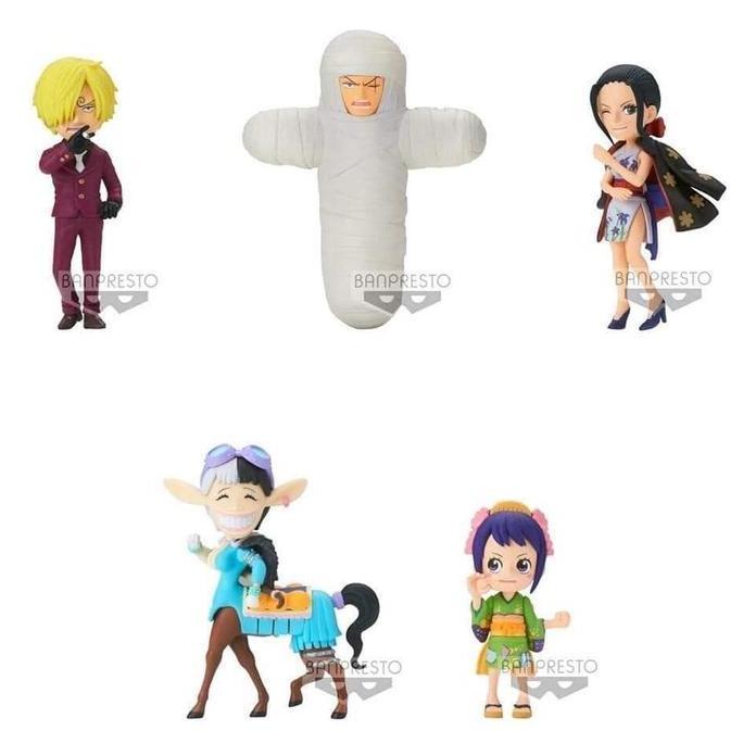 ONE PIECE WANOKUNI ONIGASHIMA WCF VOL 5 NICO ROBIN SANJI SPEED