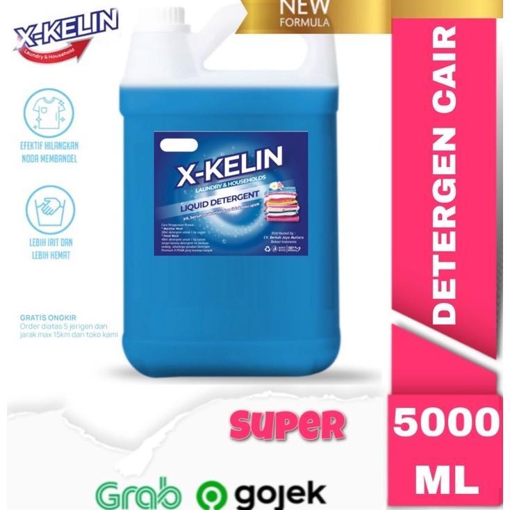 Deterjen Laundry X-Kelin 5 Liter Super Wangi