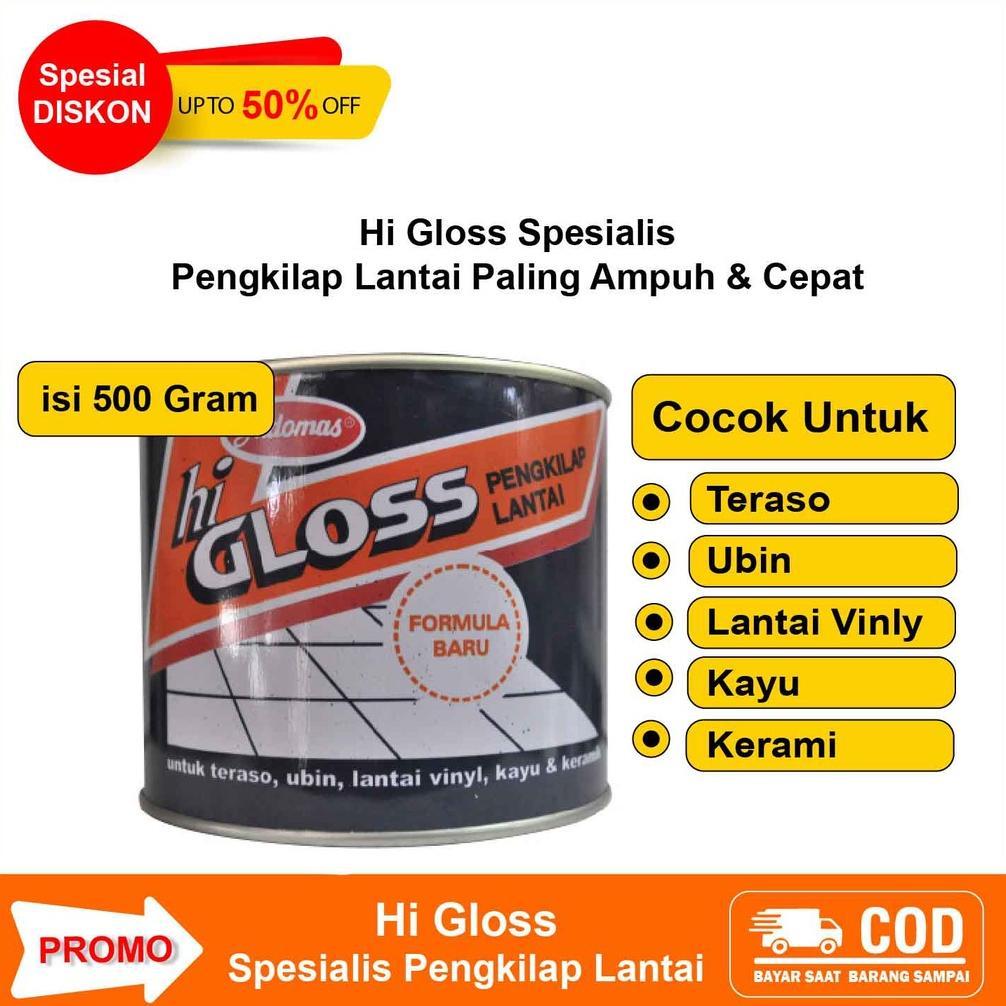 HI GLOSS PENGKILAP LANTAI KERAMIK MARMER KAYU VINYL TERASO UBIN SEMEN MURAH