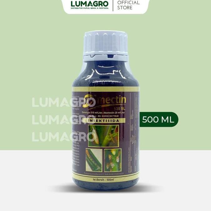 Insektisida D'mectin 530SL 500ml Dimehypo Abamektin Pengendali Wereng Sundep Kutu Thrips Dmectin