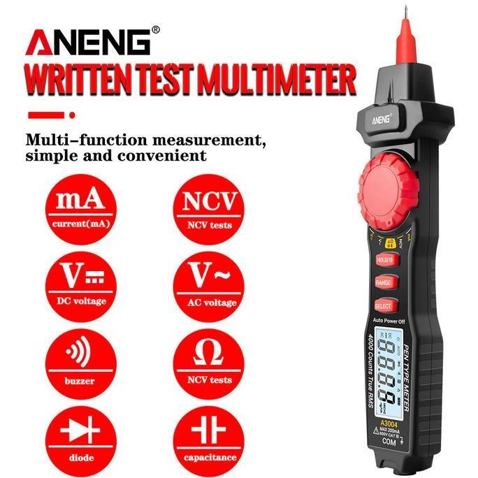 ANENG A3004 Digital Multimeter Voltage Tester Pen