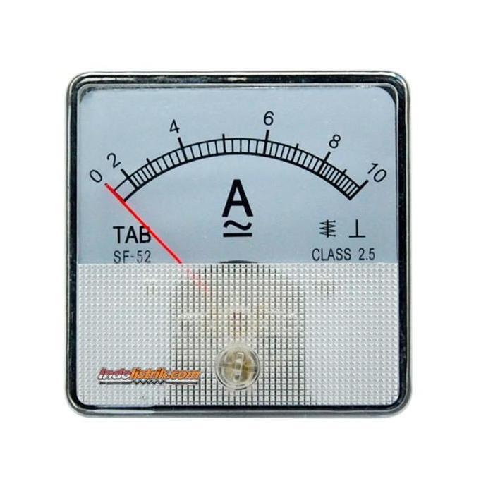 Ampere Meter Analog AC / DC 10 A CR52 Direct TAB Amperemeter Amperemeter