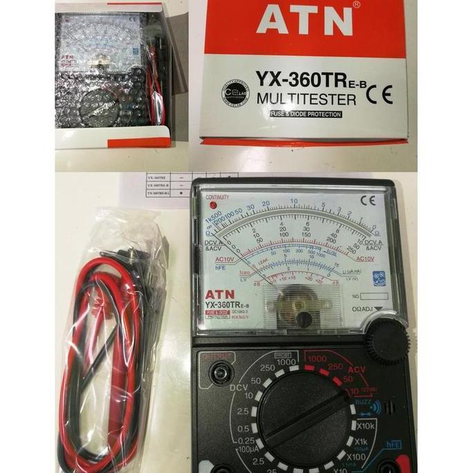 AVO MULTIMETER ANALOG ATN YX-360TR // TESTER BESAR